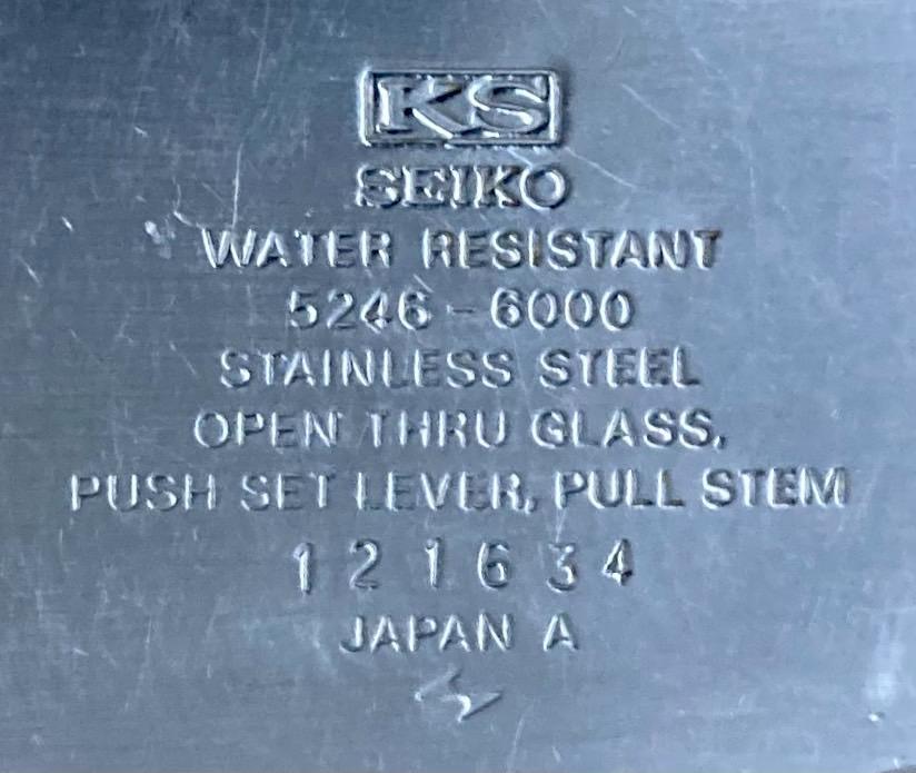 ★良品★ SEIKO KINGSEIKO スペシャルハイビート5246-6000