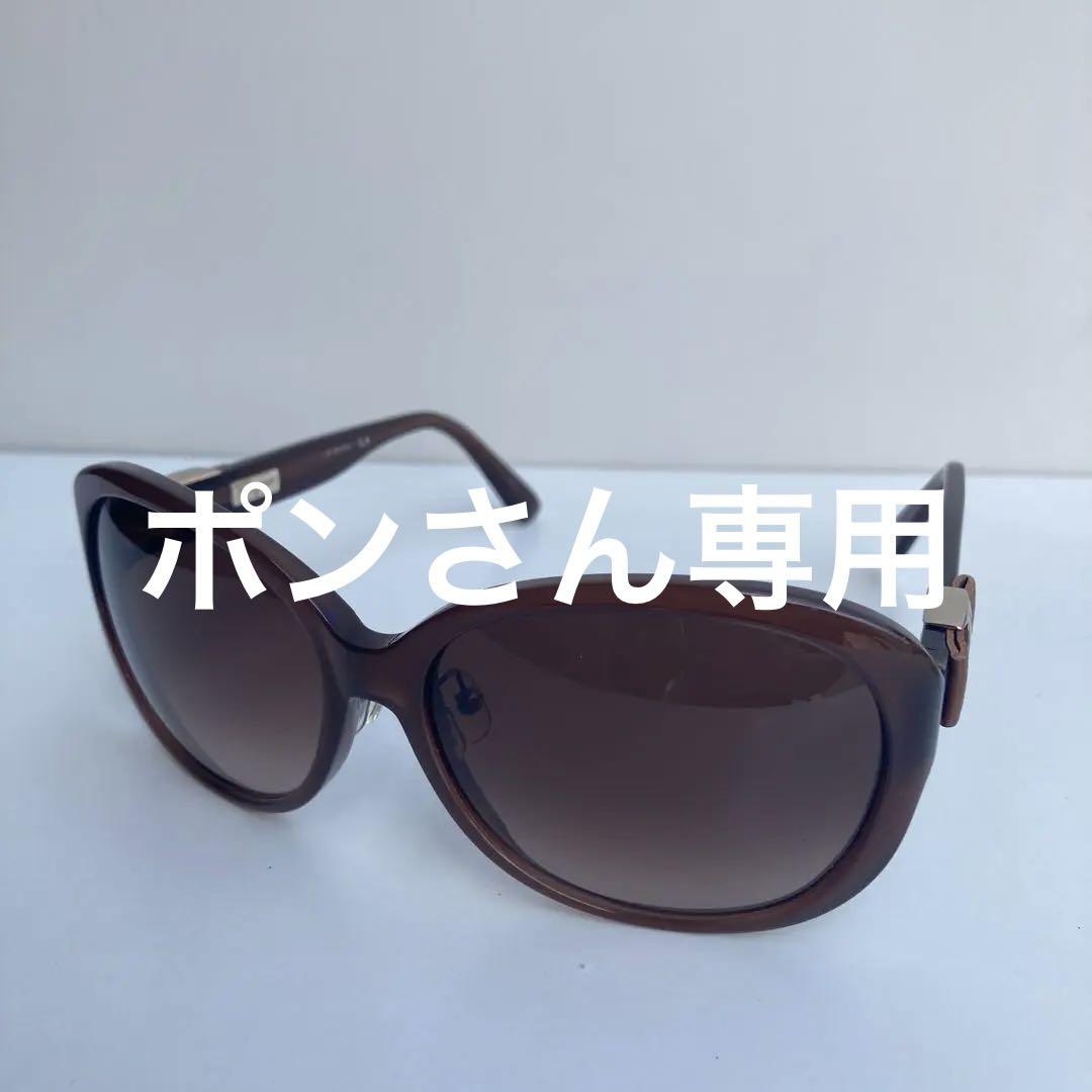 フェラガモ Salvatore Ferragamo サングラス べっ甲 ブラウン