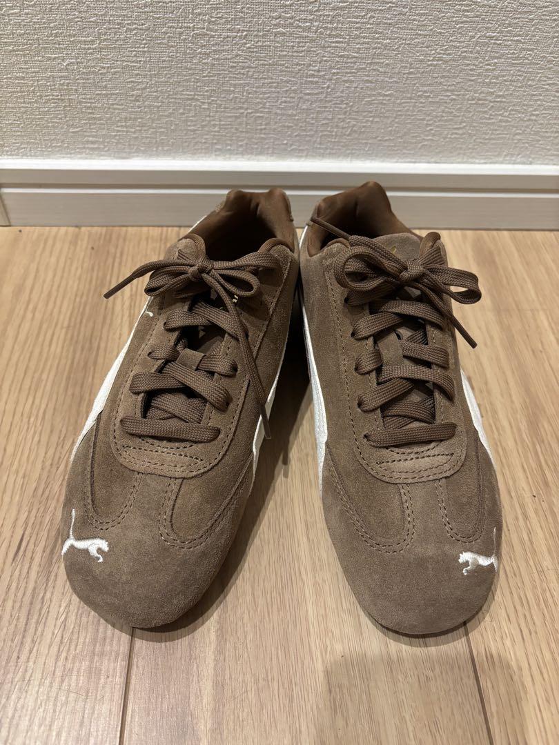 新品　試着のみ　Puma スピードキャット OG スニーカー　ブラウン 23cm