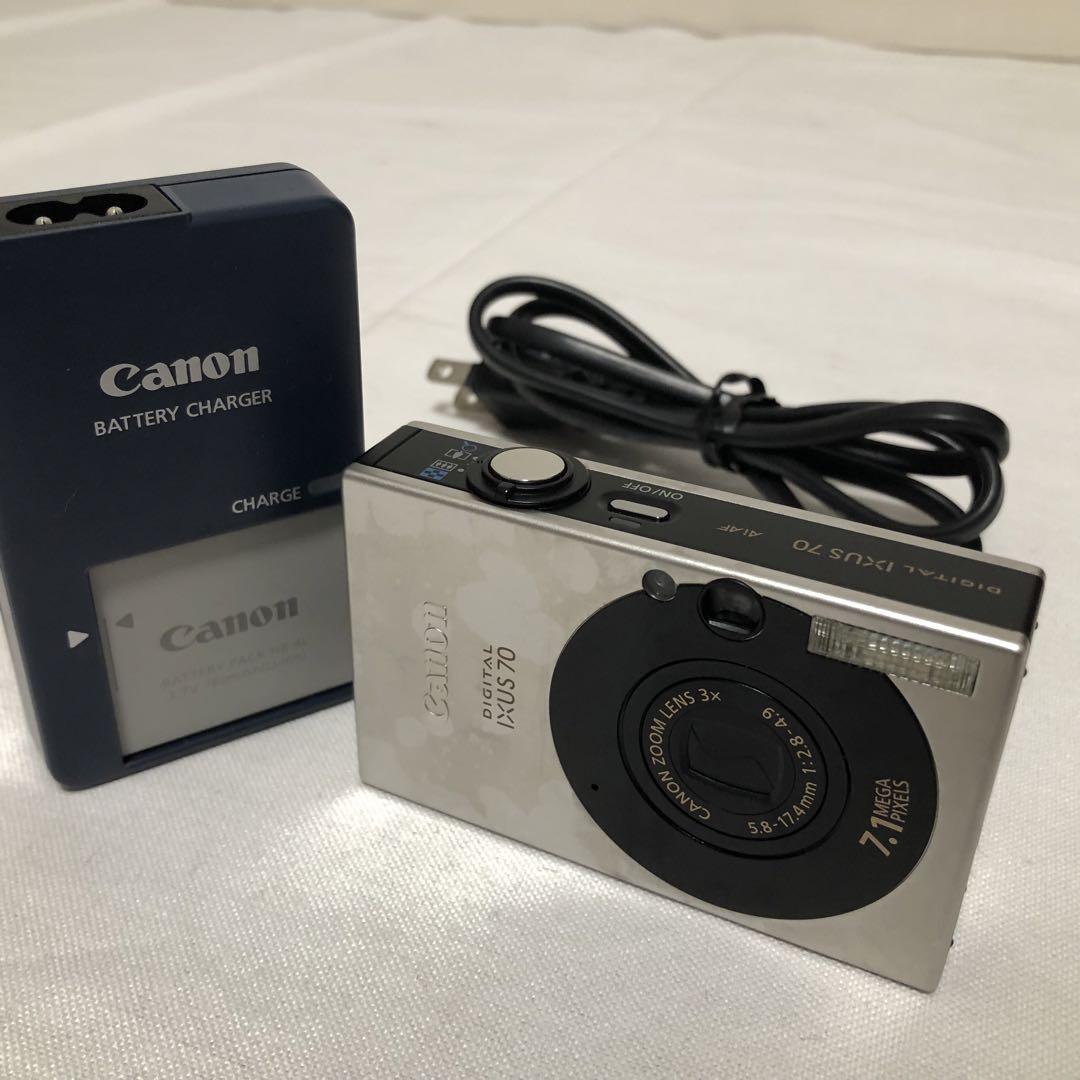 送料込★動作品★CANON DIGITAL IXUS 70 コンデジ デジカメ