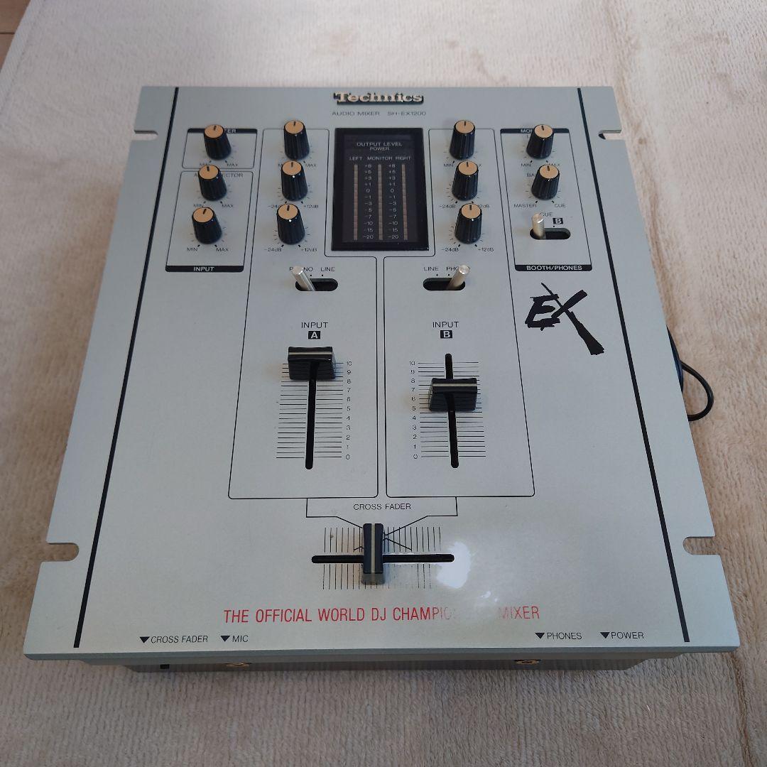 破格値下げ】 Technics SH-DX1200 DJミキサー オーディオ テクニクス ...