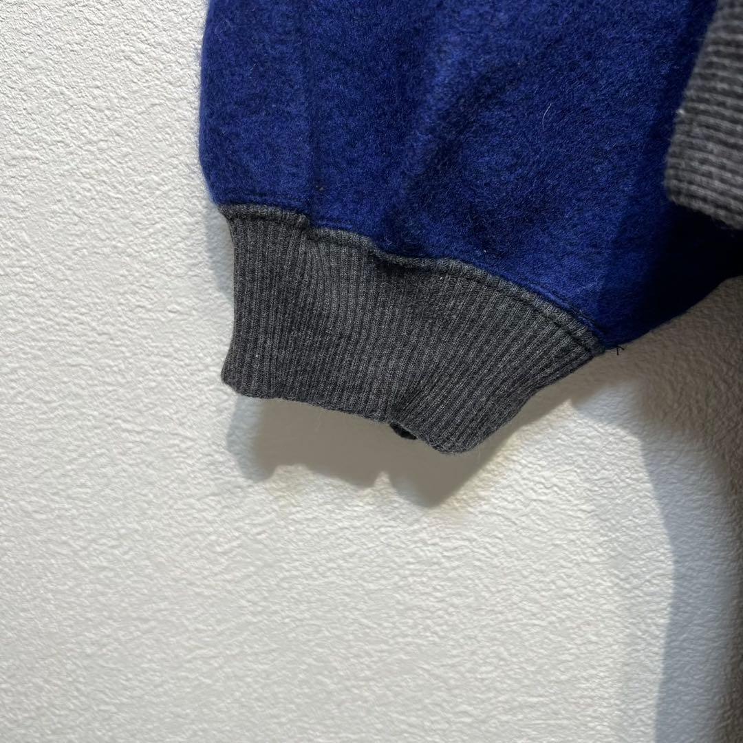 希少 sacai 上質 ウール 変形 ドッキング デザイン 半袖 ニット 1