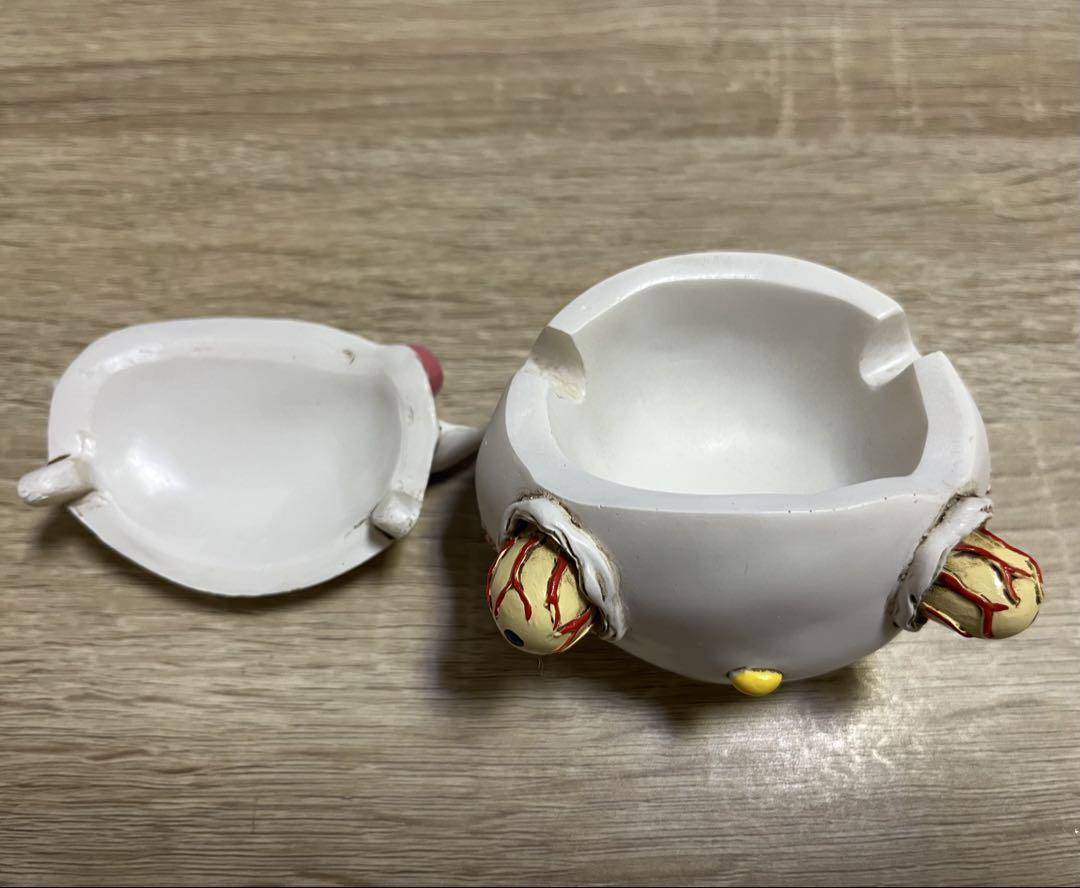 【激レア】スモーキンサイコ 置物 小物入れ 灰皿 ラットフィンク風 ハローキティ