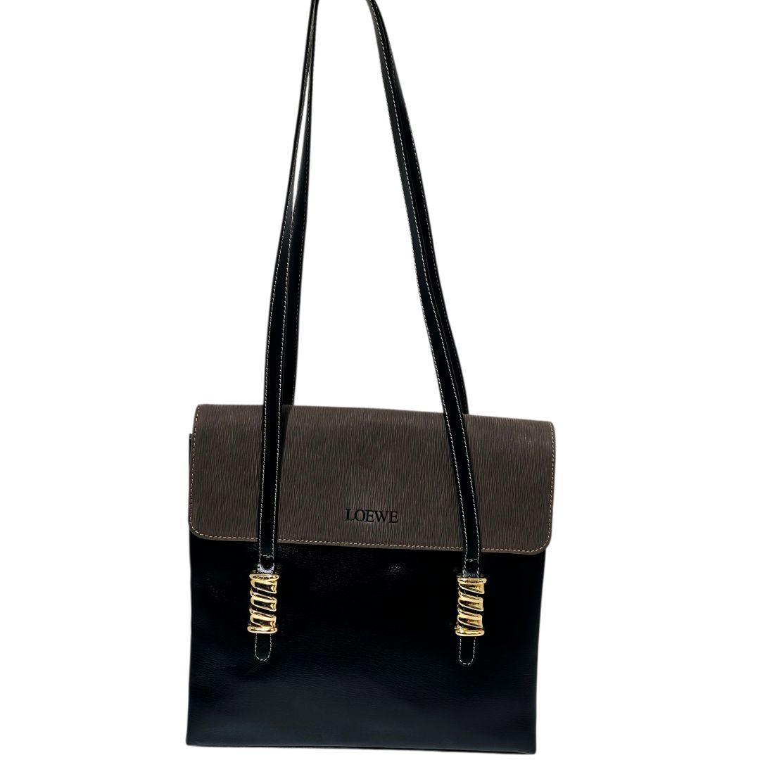 LOEWE ロエベ ベラスケス トートバッグ レザー ゴールド金具 極美品 LOEWE ロエベ ベラスケス トートバッグ レザー ゴールド金具 極