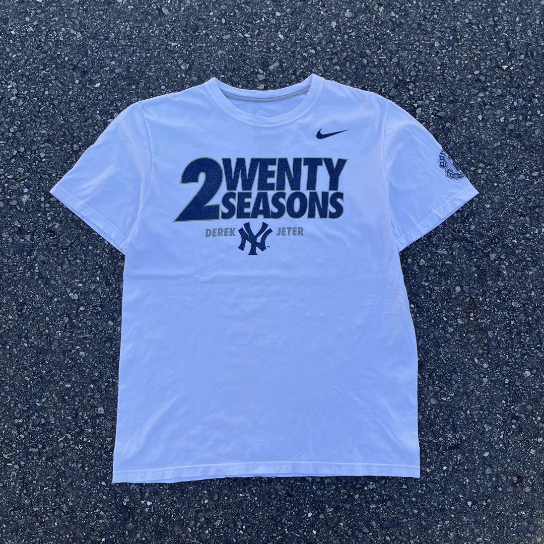 NIKE デレクジーター20周年 Tシャツ NYヤンキース Y2K 00s