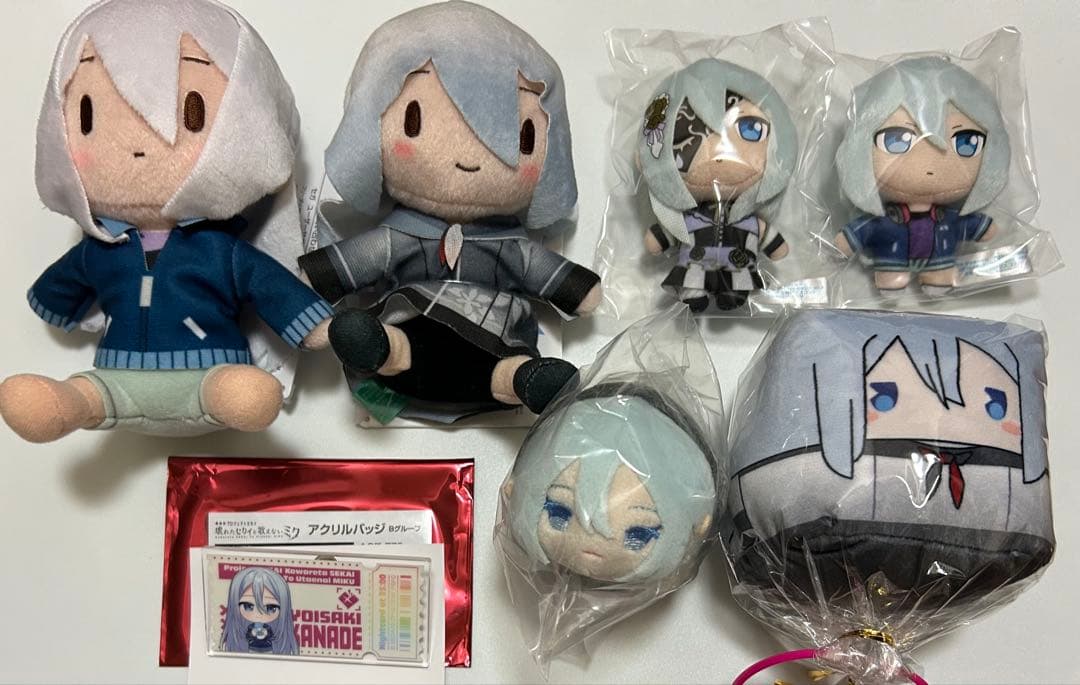 プロセカ　宵崎 奏　ぬいぐるみ / マスコット / アクリルバッジ　まとめ売り