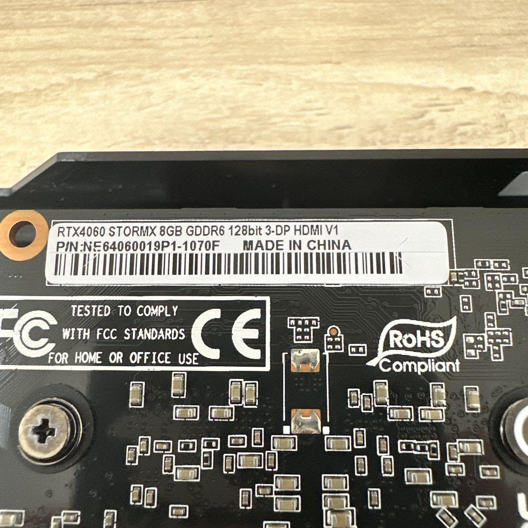 Palit RTX4060 8GB （箱無し）