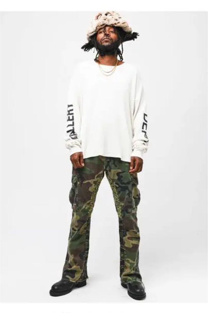GALLERY DEPT. LA flare camo ギャラリーデプトカモフラ