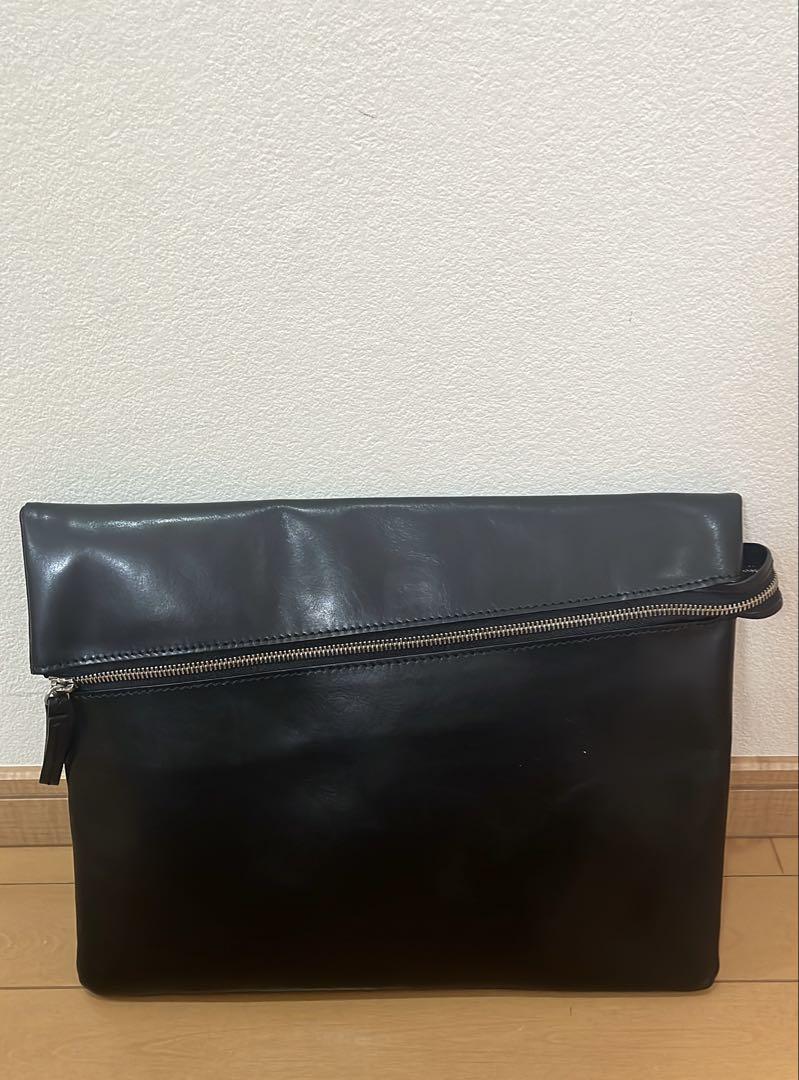 BEAU DESSIN ボーデッサン　レザークラッチバッグ　黒