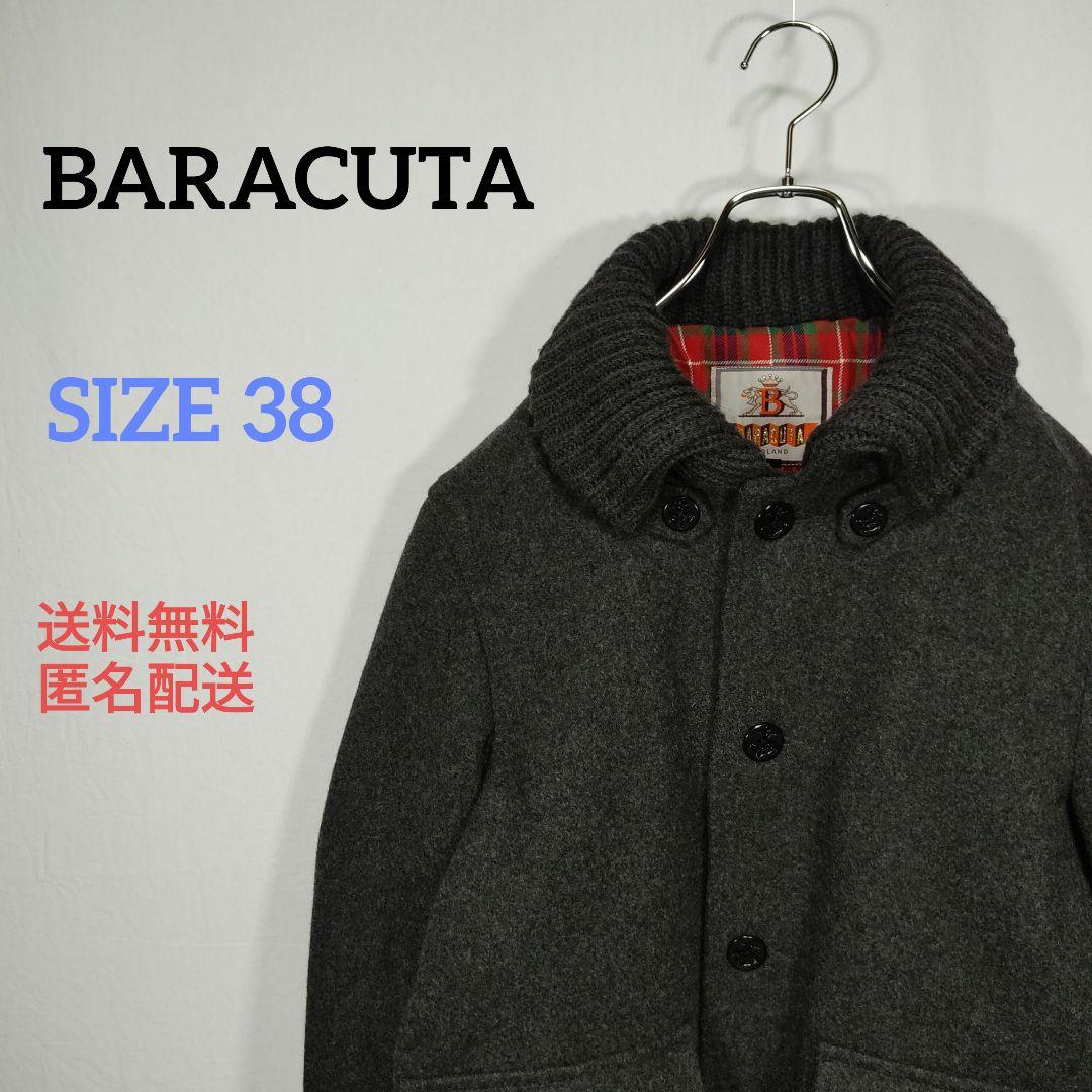 BARACUTA　バラクータ　ブルゾン　コート　裏地チェック