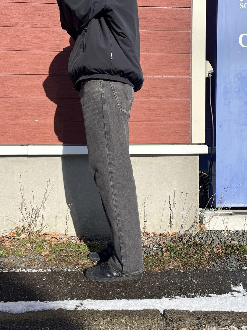 BELVET Washed Black Denim Set up / Pants