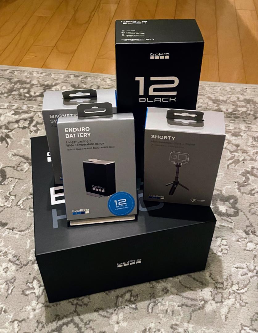 GoPro HERO 12 BLACK + アクセサリー (ゴープロ ごーぷろ)
