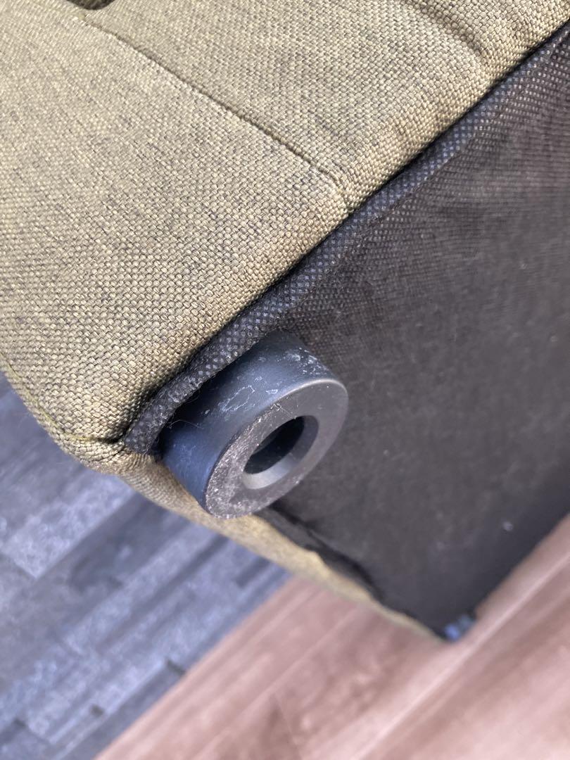 【中古】１年使用ソファベッド　ダークグリーン　一人暮らしにぴったり