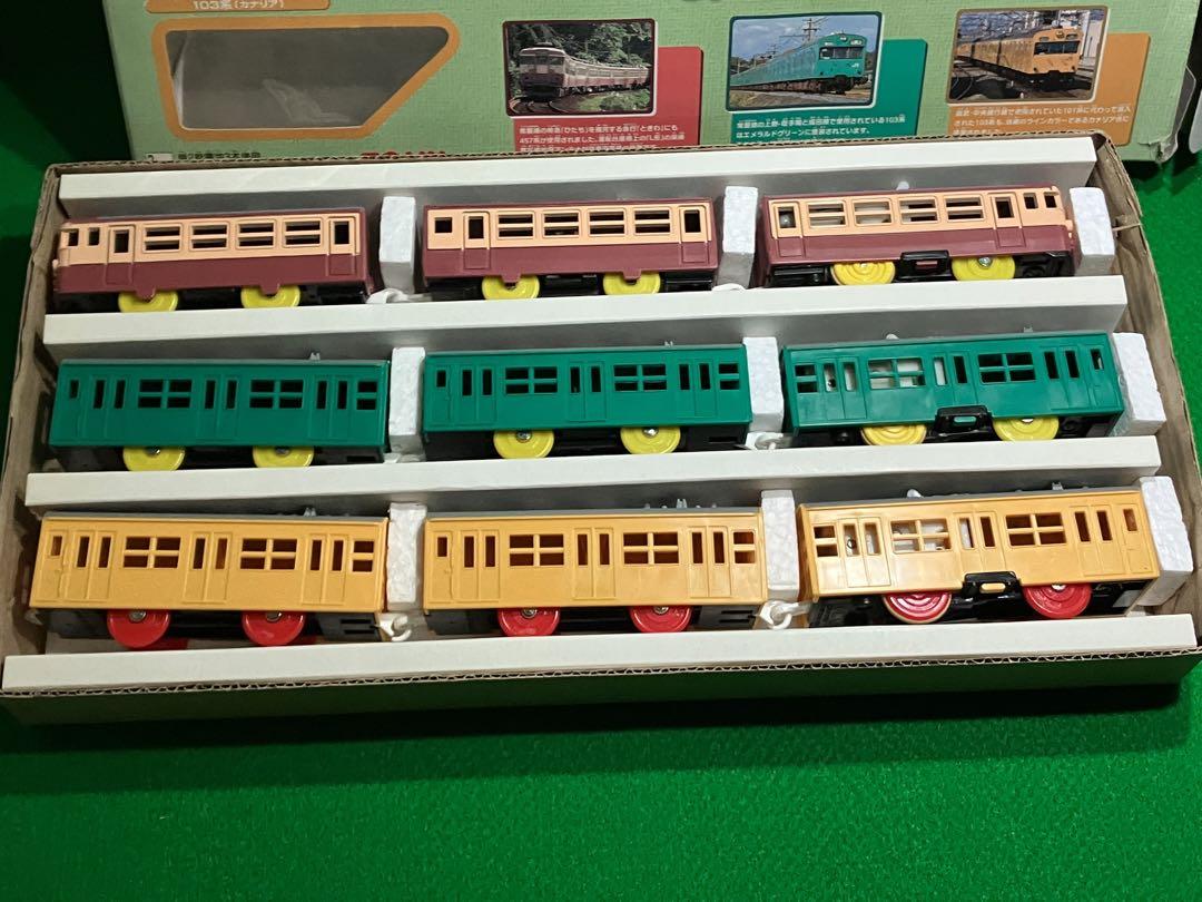 プラレール 103系エメラルドグリーン×カナリア みんなが選んだ