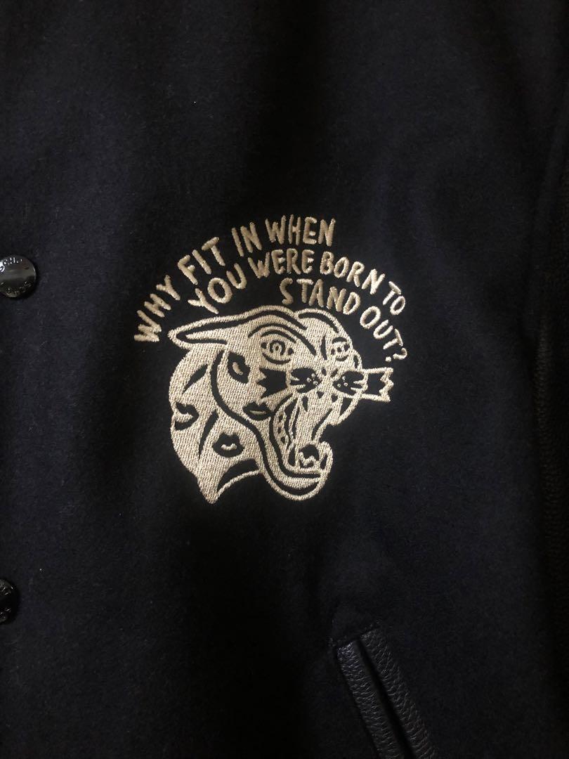 Schott×SKOOKUMコラボスタジャン/オリジナルカスタム/新品/Lサイズ