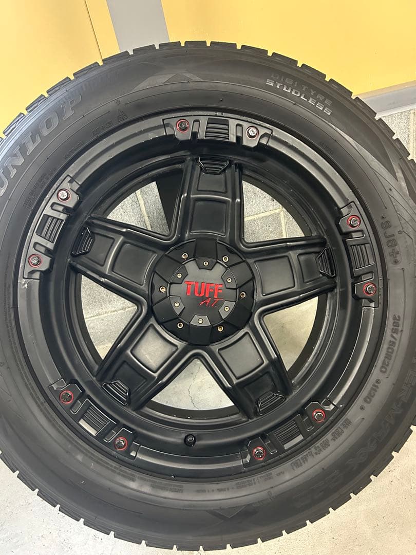 TUFF AT ２０インチホイールスタッドレスセット