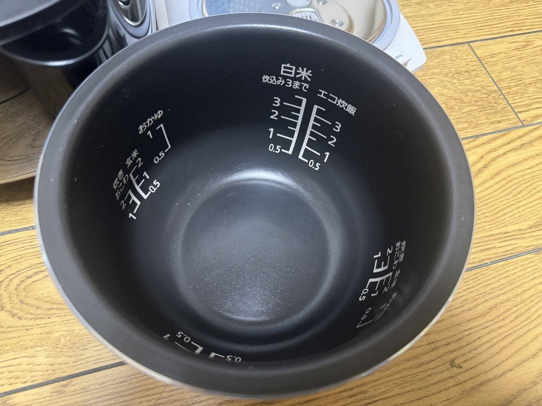 美品2023年製 パナソニック タッチパネル IH ジャー 炊飯器 3.5合炊き