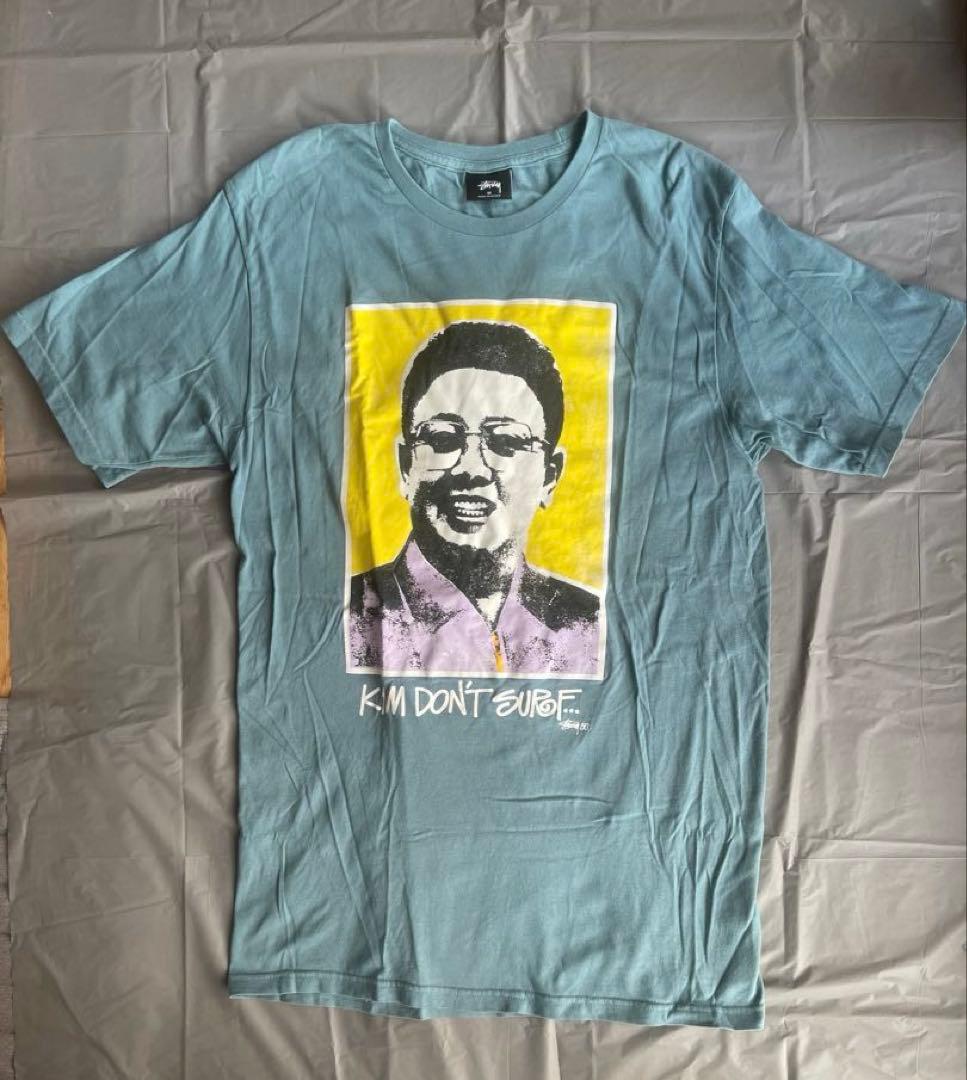 STUSSY KIM DON'T SURF Tシャツ M グリーン系