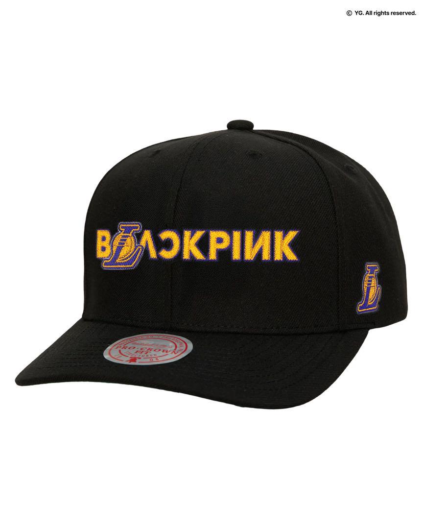 新品未使用 BLACKPINK × LAKERS ピンク 帽子