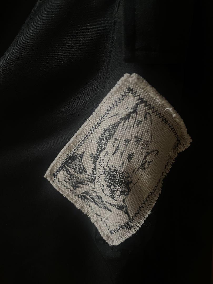 パンツ dependoll patchwork cargo pants black