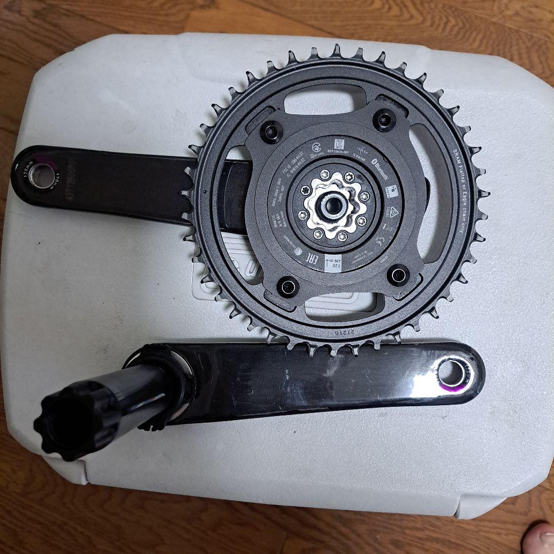 期間限定セール SRAM forse 42t クオークパワーメーター 170mmクランク パーツ