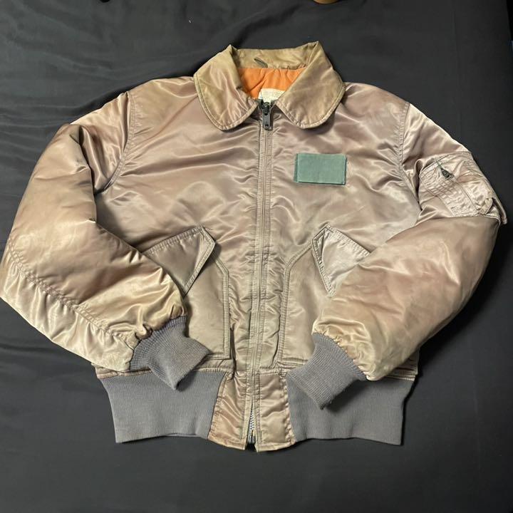 80s MADE IN USA MA-2 フライト ジャケット cwu-45p