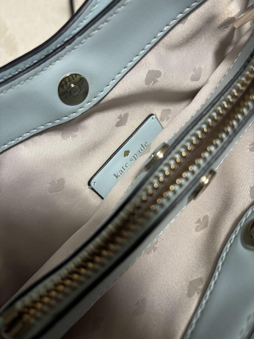 kate spade 水色 小型バッグ
