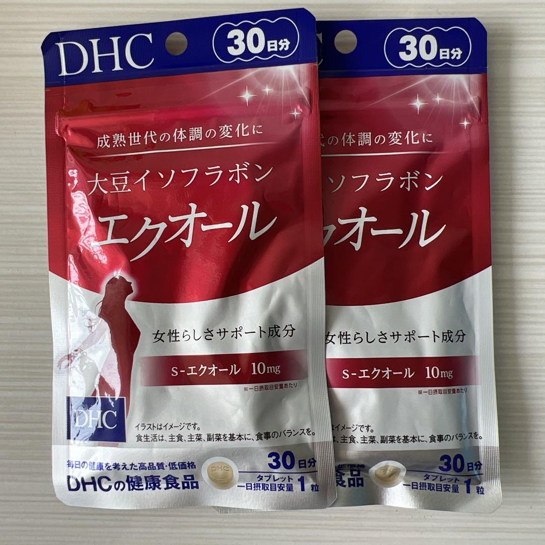 DHC 大豆イソフラボン エクオール 30日分 2袋セット