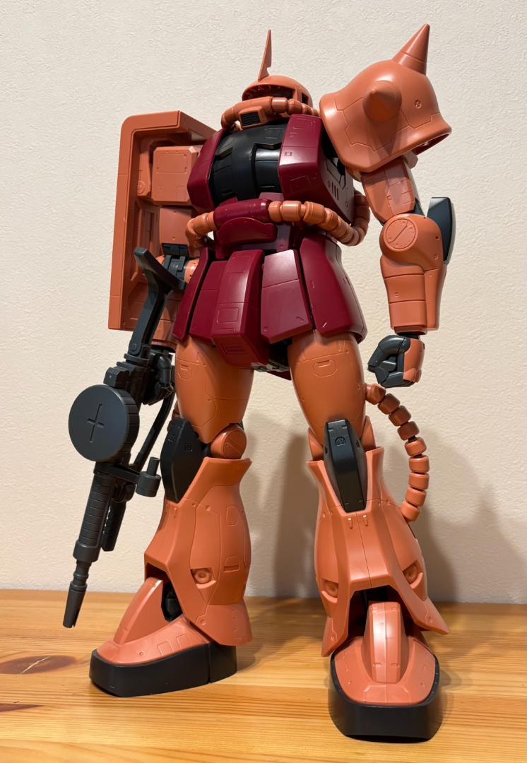 な*ん様 メガサイズ1/48　シャア専用ザクⅡ
