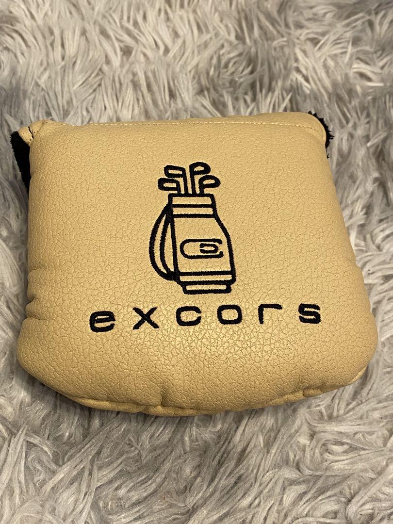 excors ベージュ パター用ヘッドカバーヘッドカバー