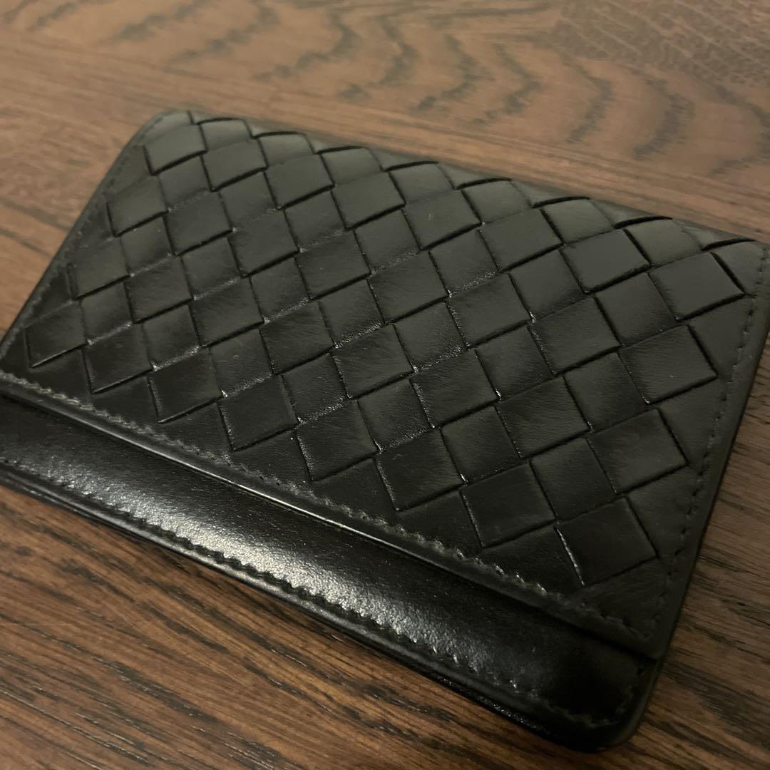 ☆BOTTEGA VENETA☆ボッテガ　カードケース　ブラック