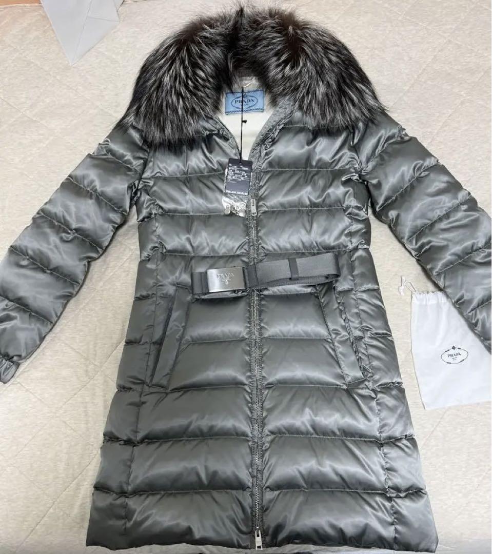 PRADA新品未使用 プラダ　フォックスファー　ダウン