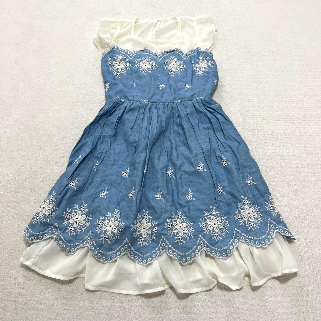 axes femme アクシーズファム　ミニワンピース　デニム　Mサイズ 5,060円