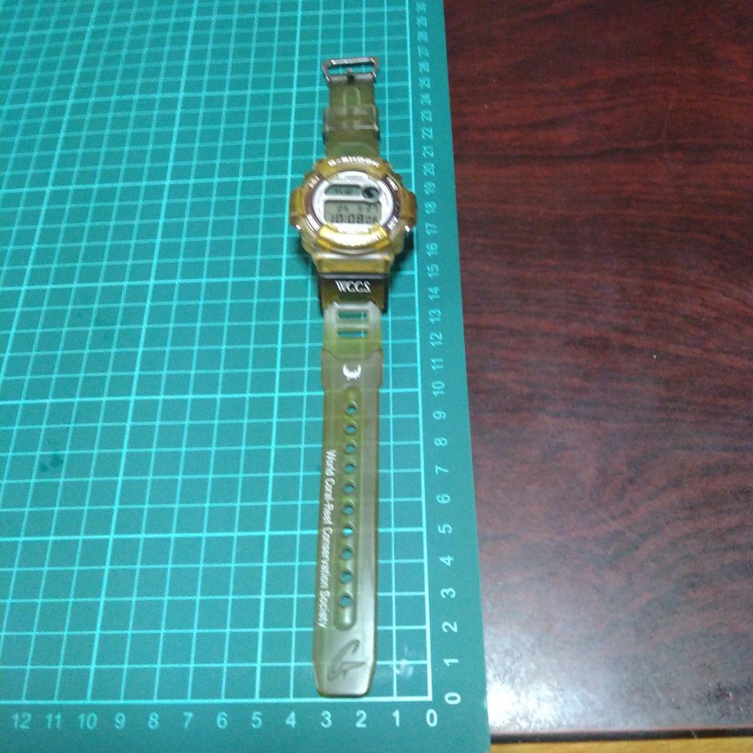 G-SHOCK W-218BA クリアオリーブ（マンタ）