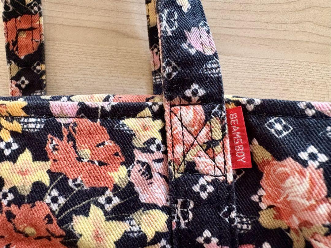 レアPORTER ×BEAMS BOY花柄モノグラムミニボストン ポーター