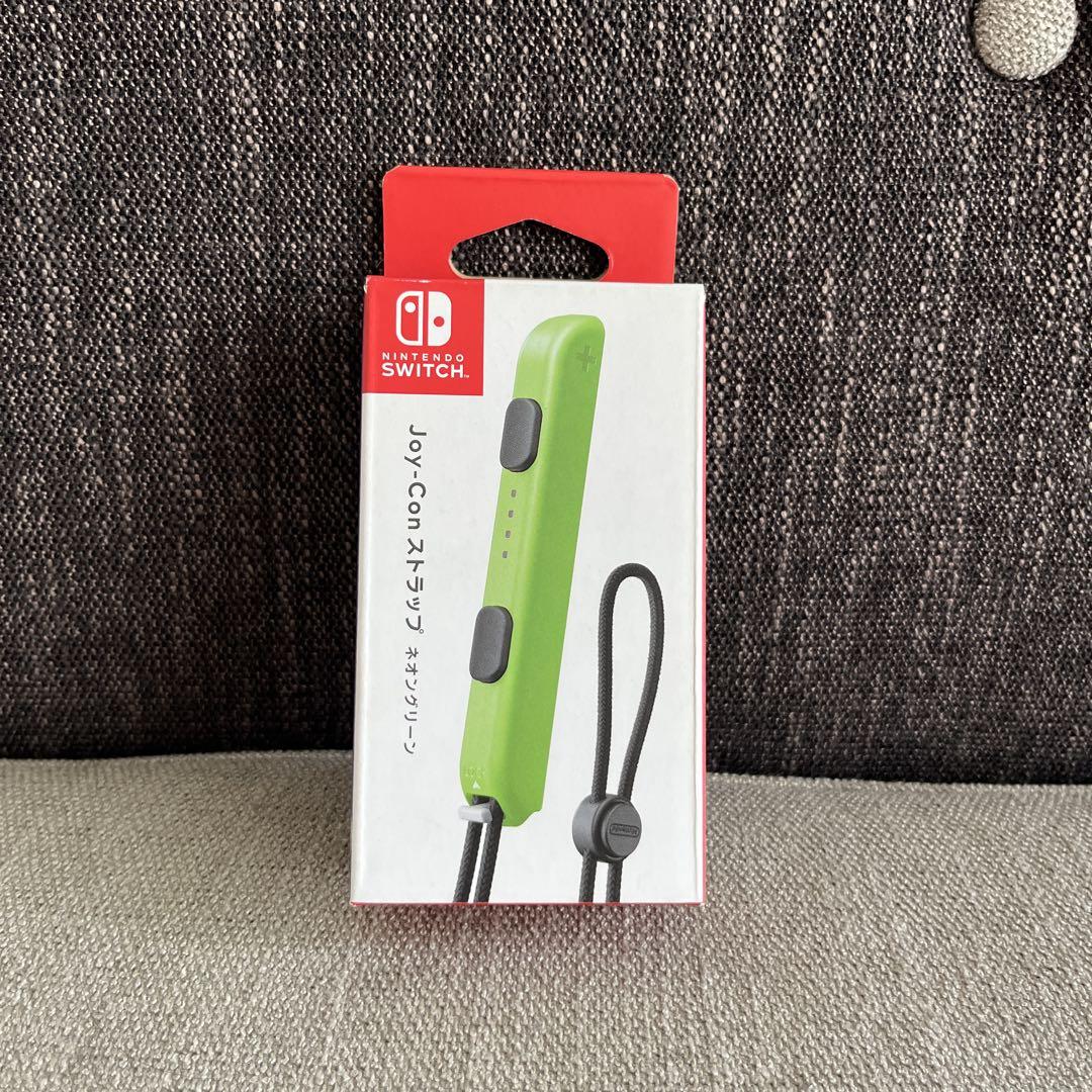 Switch ネオンレッド、ネオングリーン ストラップ、グリップセット Switch ネオンレッド、ネオングリーン ストラップ、グリップセット