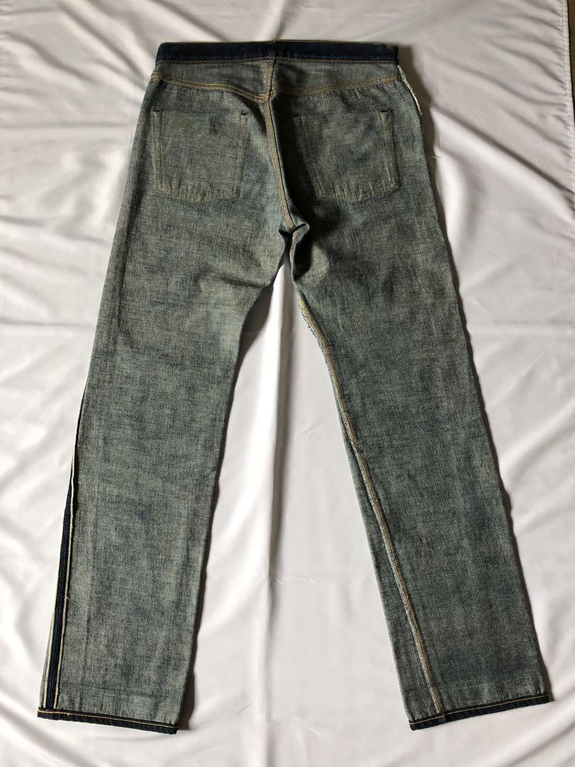 DENIMEドゥニームSHINS期セルビッジデニムジーンズ