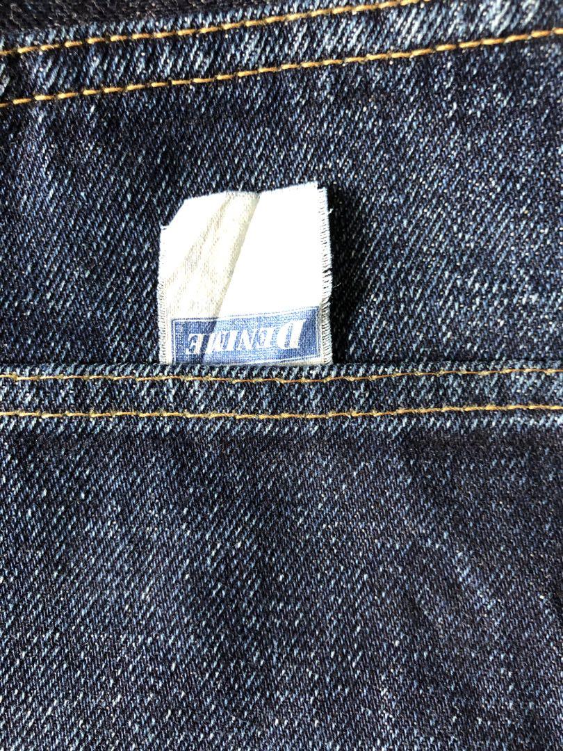 DENIMEドゥニームSHINS期セルビッジデニムジーンズ