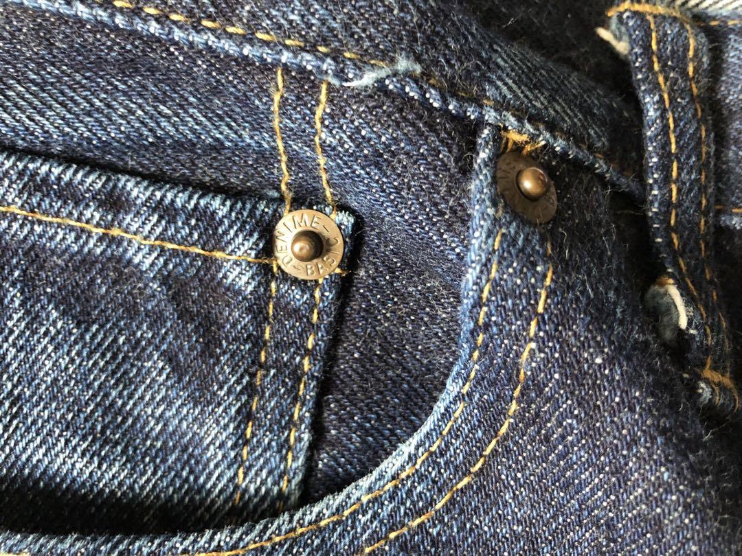 DENIMEドゥニームSHINS期セルビッジデニムジーンズ