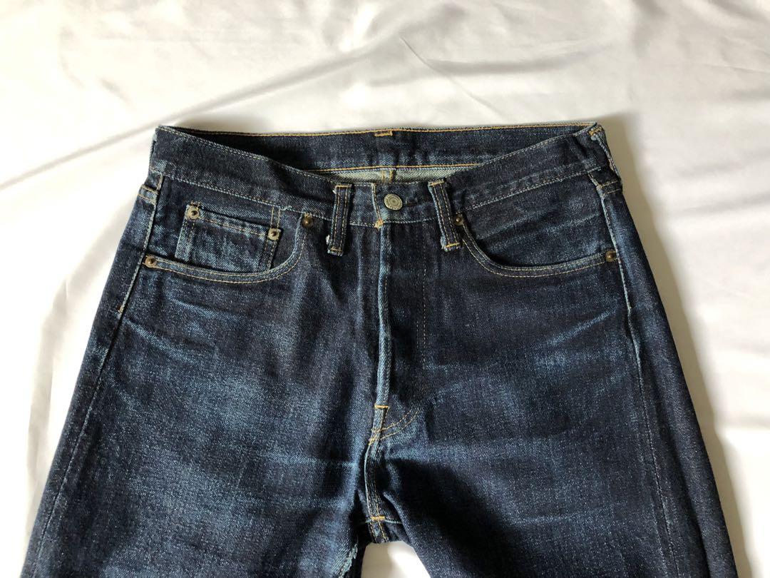 DENIMEドゥニームSHINS期セルビッジデニムジーンズ