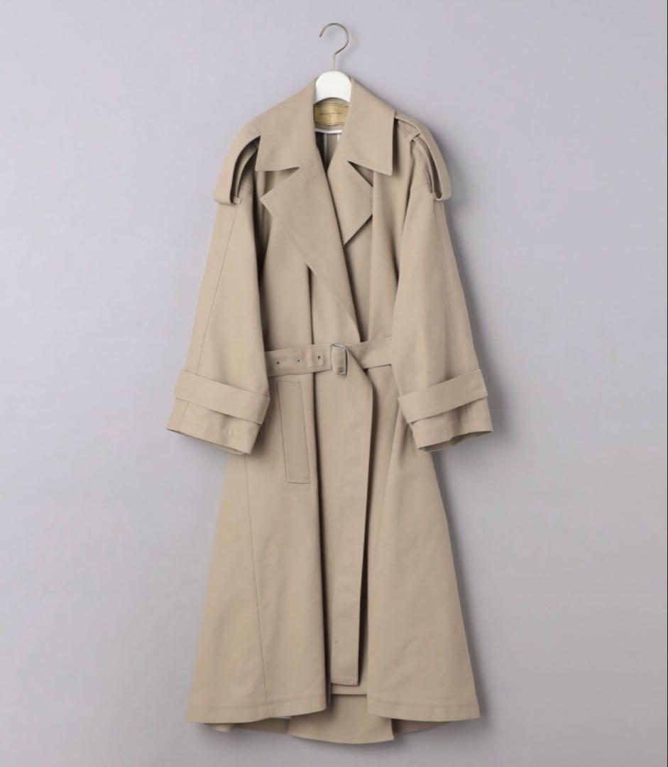 ユナイテッドアローズ C BIG ドルマンスリーブ コート トレンチコートS UNITED ARROWS