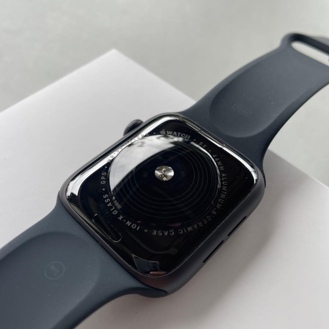 美品】Apple Watch SE 44mm ブラック GPSモデル | grocerybazaar.store