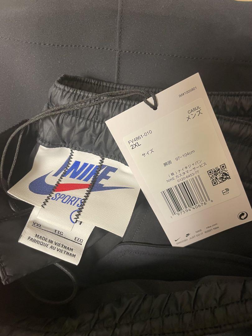 SACAI×NIKE パンツ 黒 サイズ5 新品未使用 即ご発送