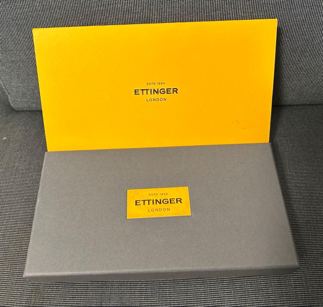 Ettinger ブライドルレザー 長財布 ブラウン 953AEJ