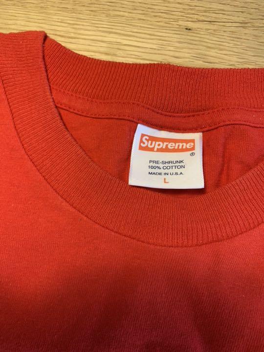 どうぞよろ Supreme カーミットボックスロゴ半袖Tシャツ レッド 8p1MB-m74375725791 カットソー