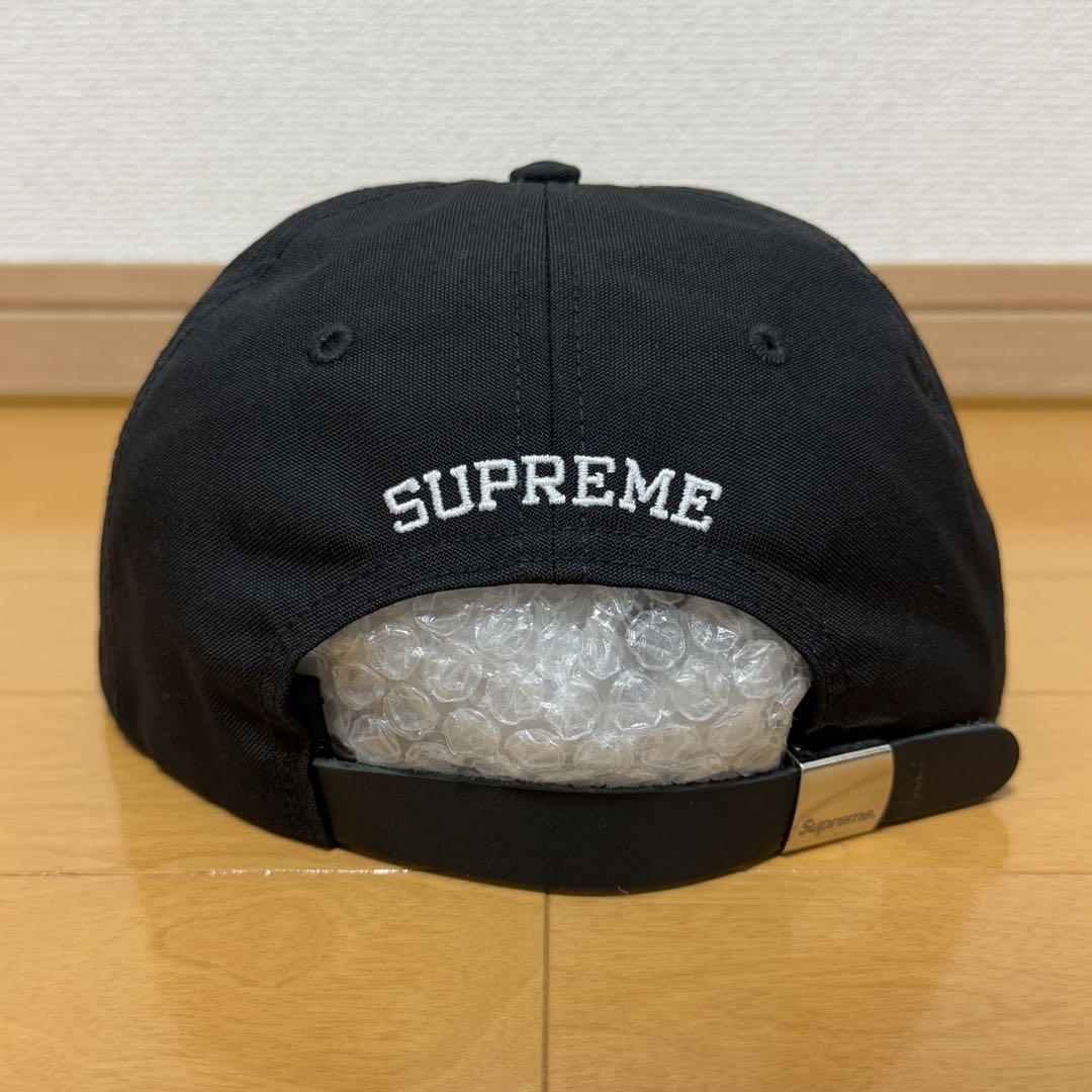 Supreme Cordura Ripstop S Logo 6-Panel Black - SS23 - US