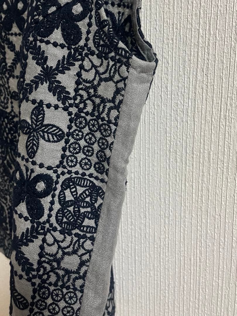 ミナペルホネンブラウスハンドメイドフォレストタイル