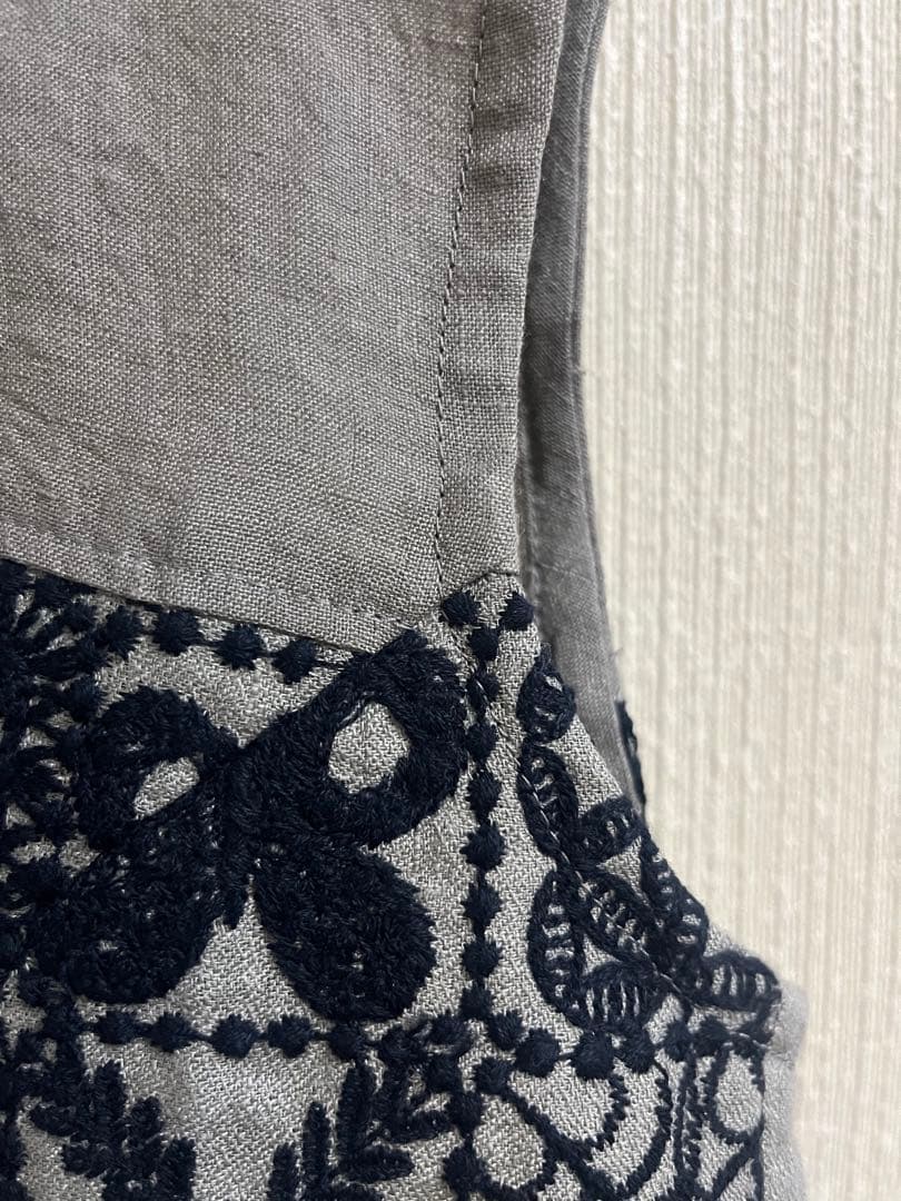 ミナペルホネンブラウスハンドメイドフォレストタイル