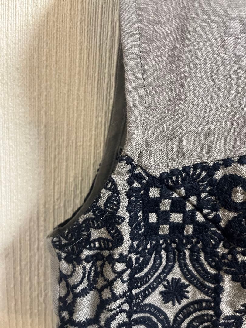 ミナペルホネンブラウスハンドメイドフォレストタイル