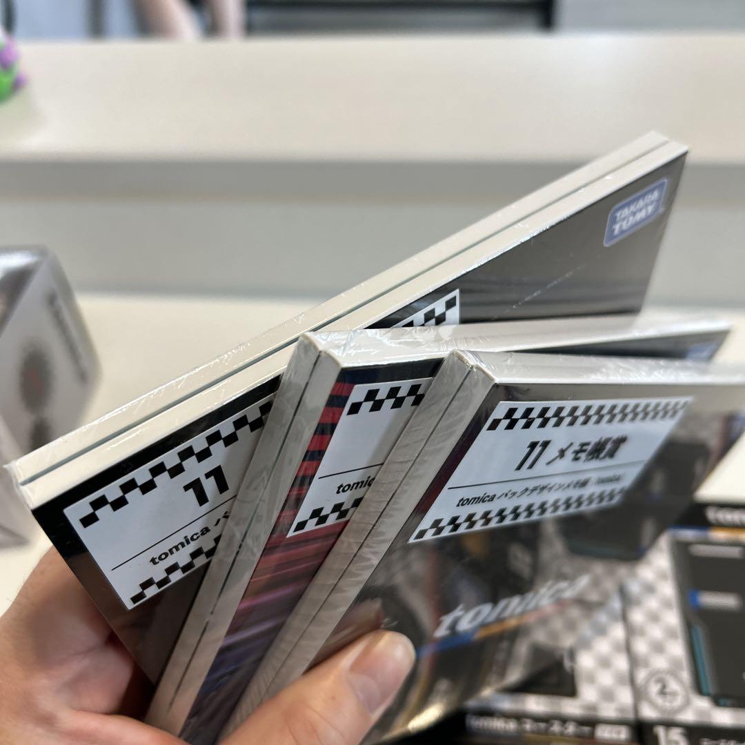 tomica トミカくじ第2段 コースター賞6個 メモ帳3個 タンブラー1